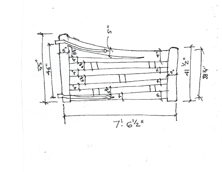 Custom Driveway Gate Drawing