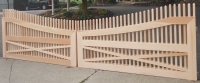 Modified Chestnut Hill Designed Driveway Gate