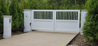 Custom Straight Top Driveway Gate