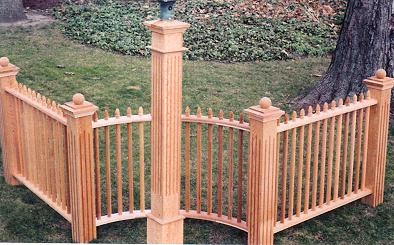 Brentwood Wooden Fence System