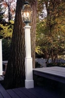 Finial Lantern Post with Fluted or Raised Panel Base