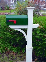 Cedar Mailbox Posts