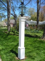 Fluted 8x8 Lantern Post Sleeve