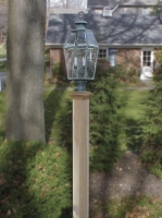 Finial Lantern Post (natural)